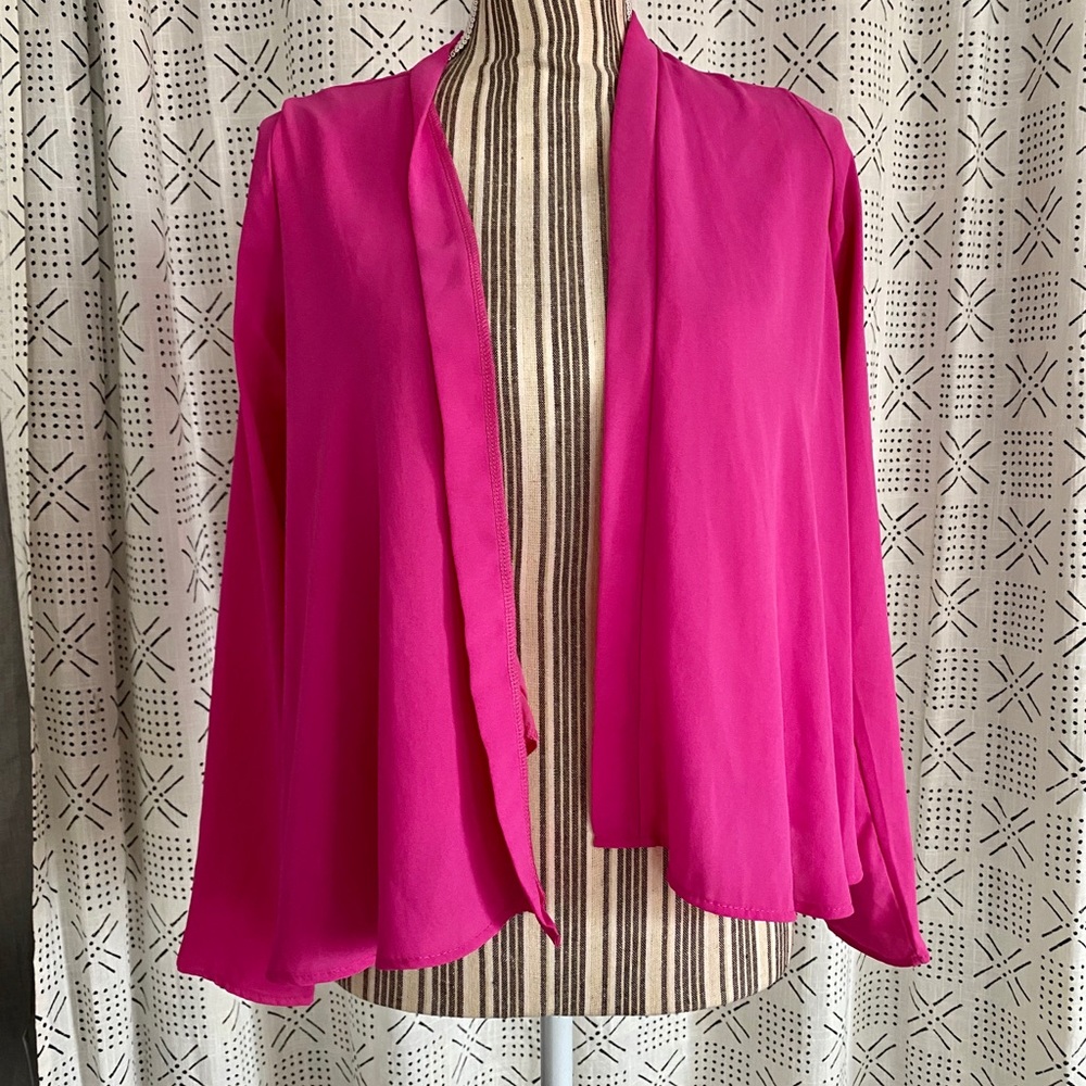 Honey Punch Hot Pink Blazer